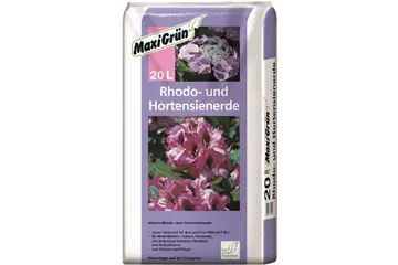 Flachbalen - Maxi Grün Rhododendron u. Hortensienerde